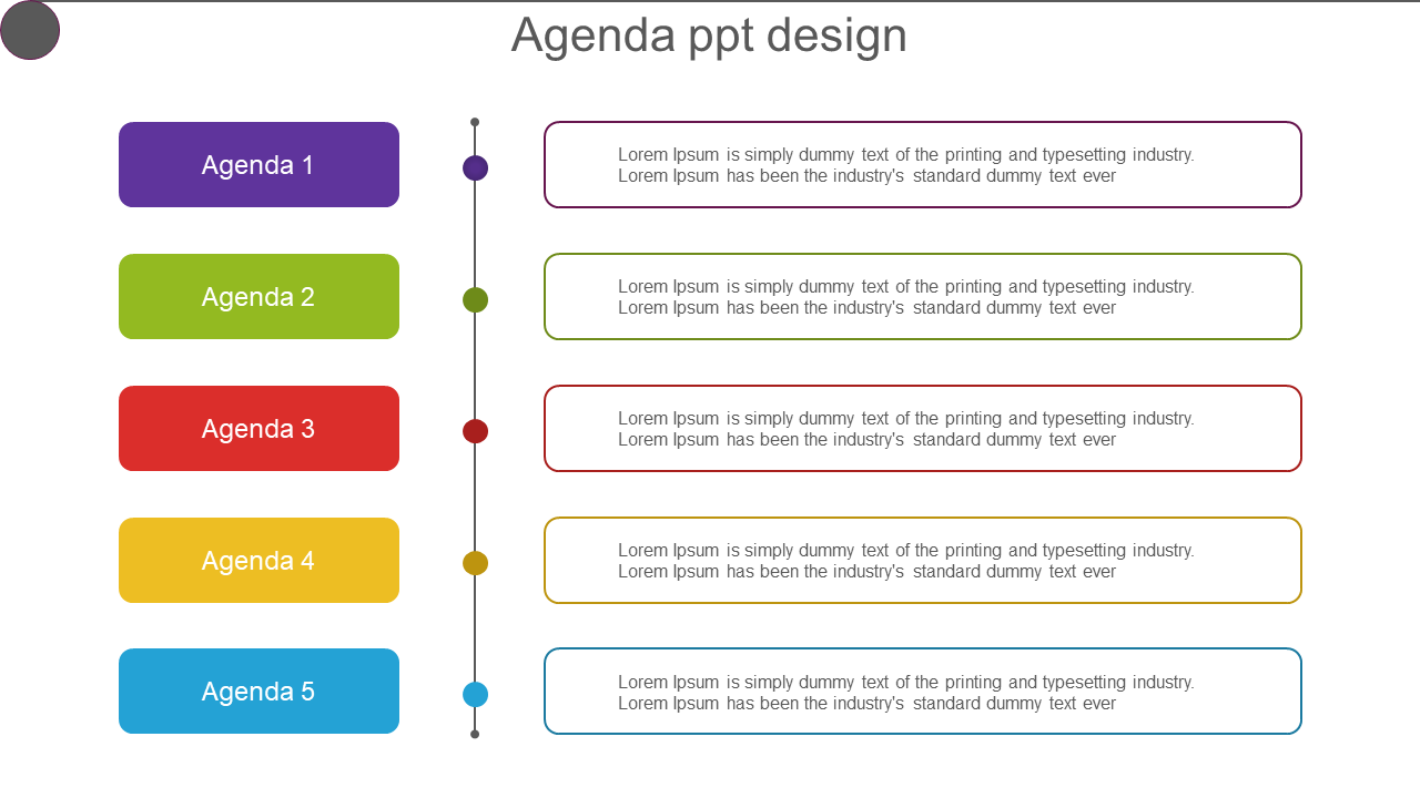 Agenda PowerPoint Template and Google Slides Themes